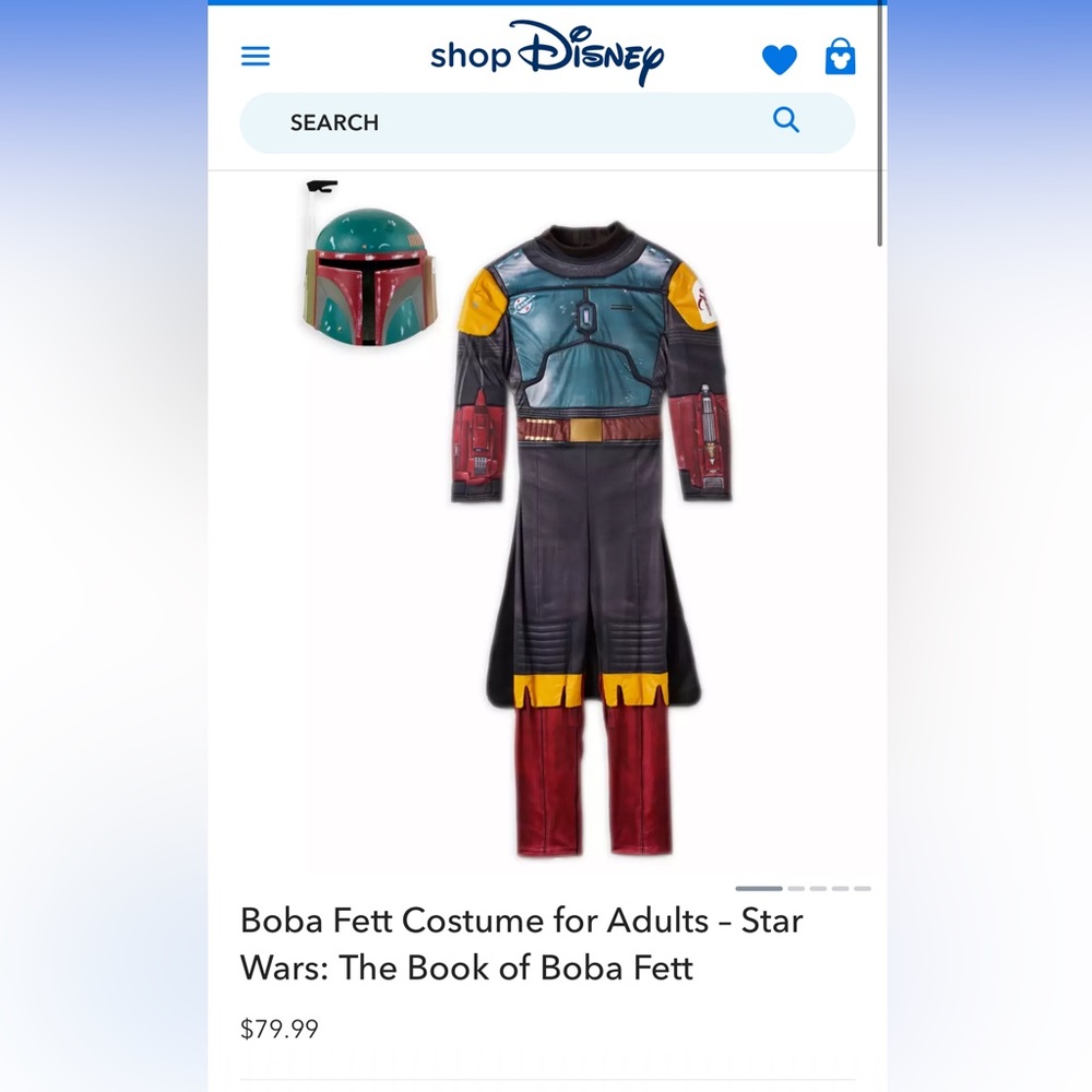 Boba Fett Adult costume- almost new condition